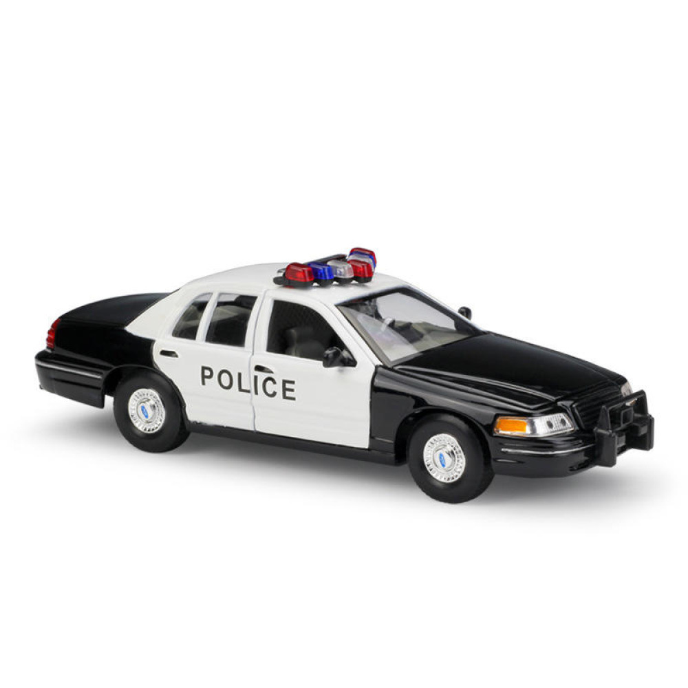 1/24 Ford Crown Victoria Police Interceptor Diecast Amerikan Yollarının Sarsılmaz Otoritesi