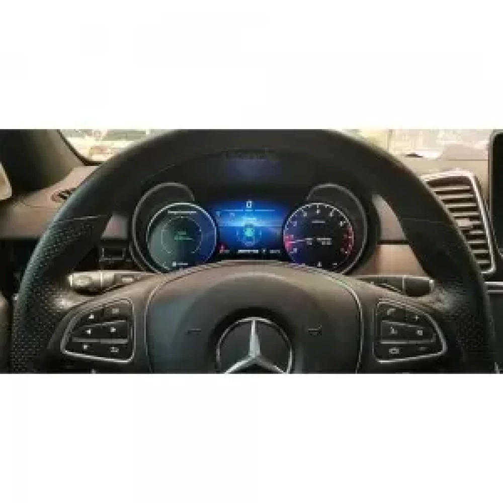Mercedes-Benz GLE GLS 3.4 + 7 + 3.4 inç LCD Dijital Hayalet Ekran Hız Göstergesi Paneli 2015 2016 2017 2018 2019
