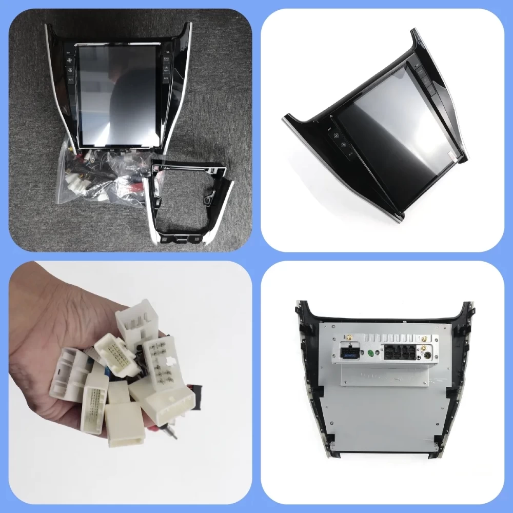 Toyota Harrier (2013-2018) 12.1 İnç Tesla Stil Qualcomm Multimedya Sistemi