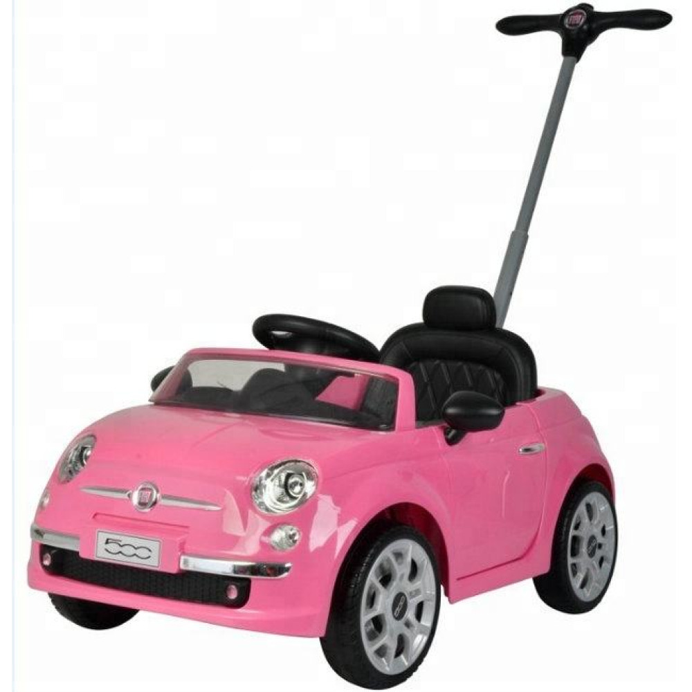Fiat 500 Lisanslı Çocuk Bin-Sür (Foot-to-Floor) İlk Arabam