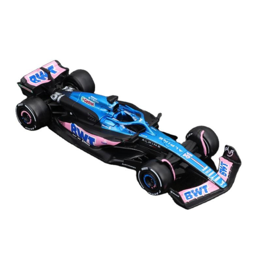Bburago 1/43 BWT Alpine A523 (2023) – Safkan Aerodinami ve Detay Odaklı Metalik Tasarım Diecast Koleksiyonunuzda