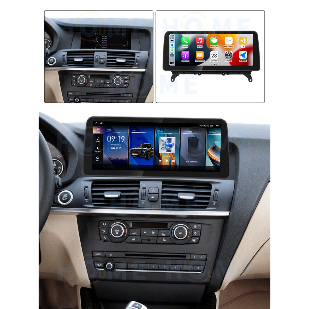 BMW X3 F25 10.25/12.5 inch Android 14 - CarPlay - Android - GPS Navigasyon - Multimedya NBT Ekran 2011-2016