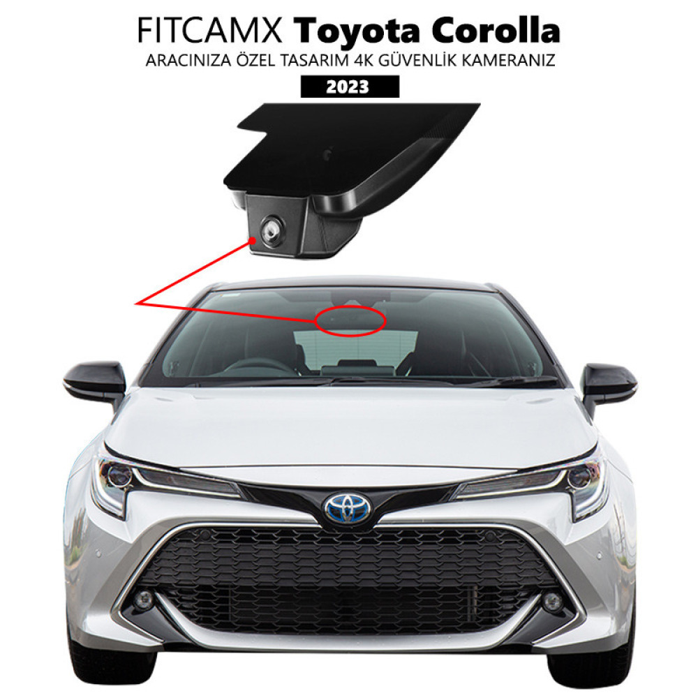 Toyota Corolla Modele Özel 4K Araç Kamerası (2023)