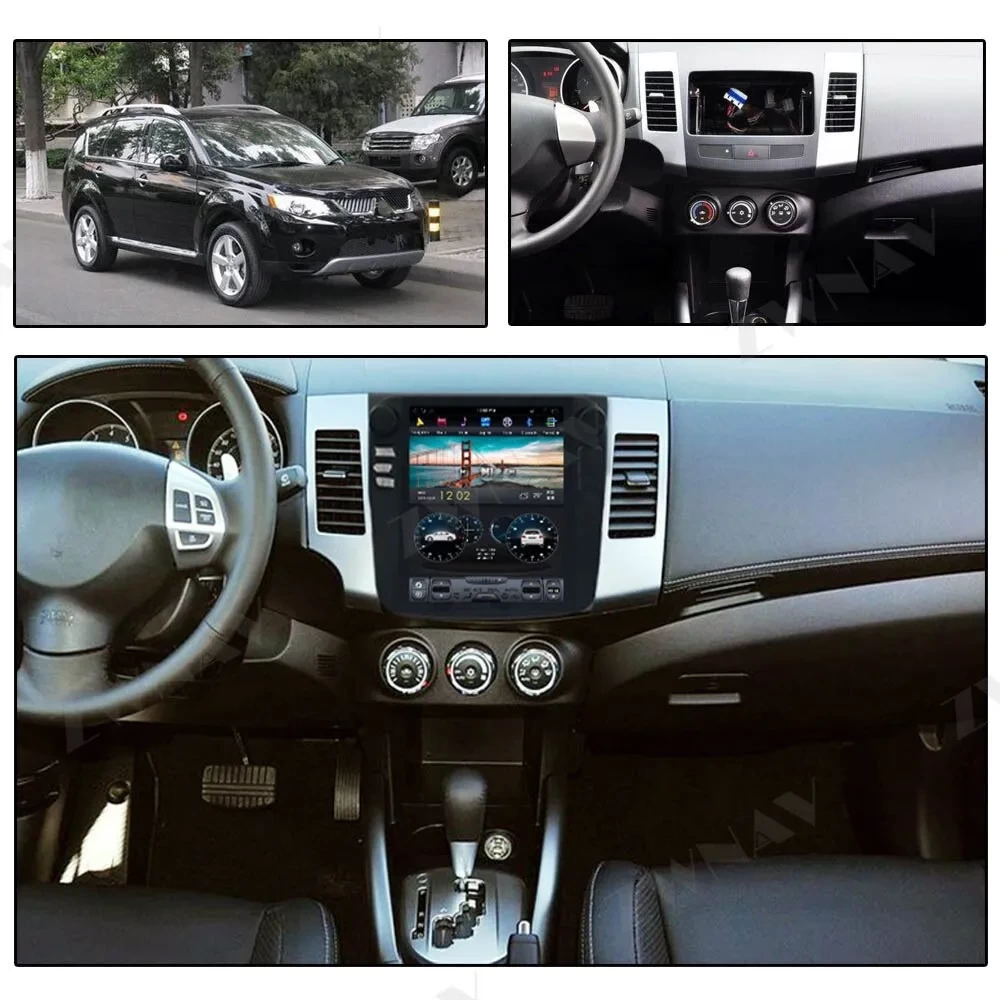 Mitsubishi Outlander (2006-2011) Tesla Stil Android Multimedya ve Navigasyon Sistemi