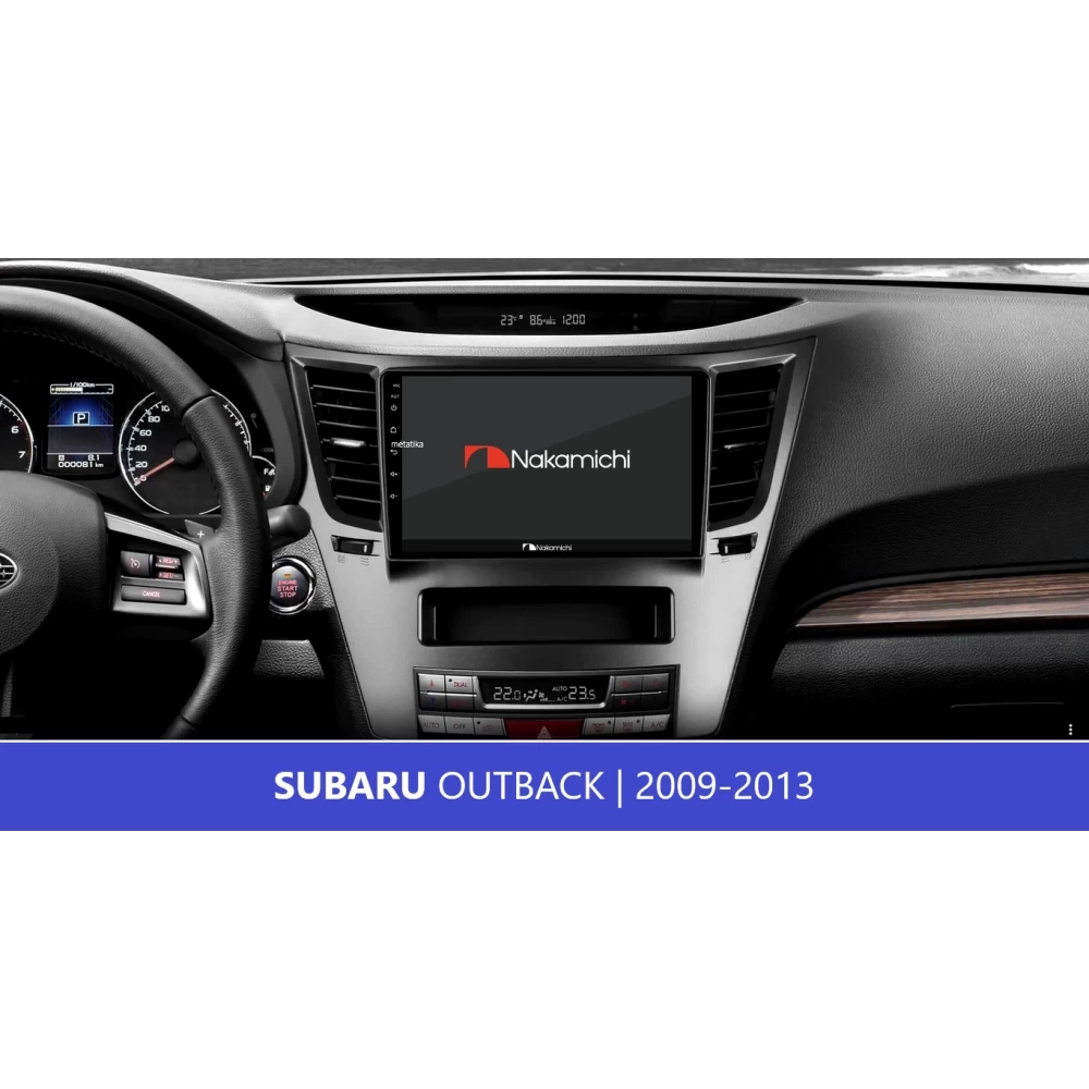 Subaru Outback (2009-2014) | 9 İnç Android Multimedya ve Navigasyon Sistemi