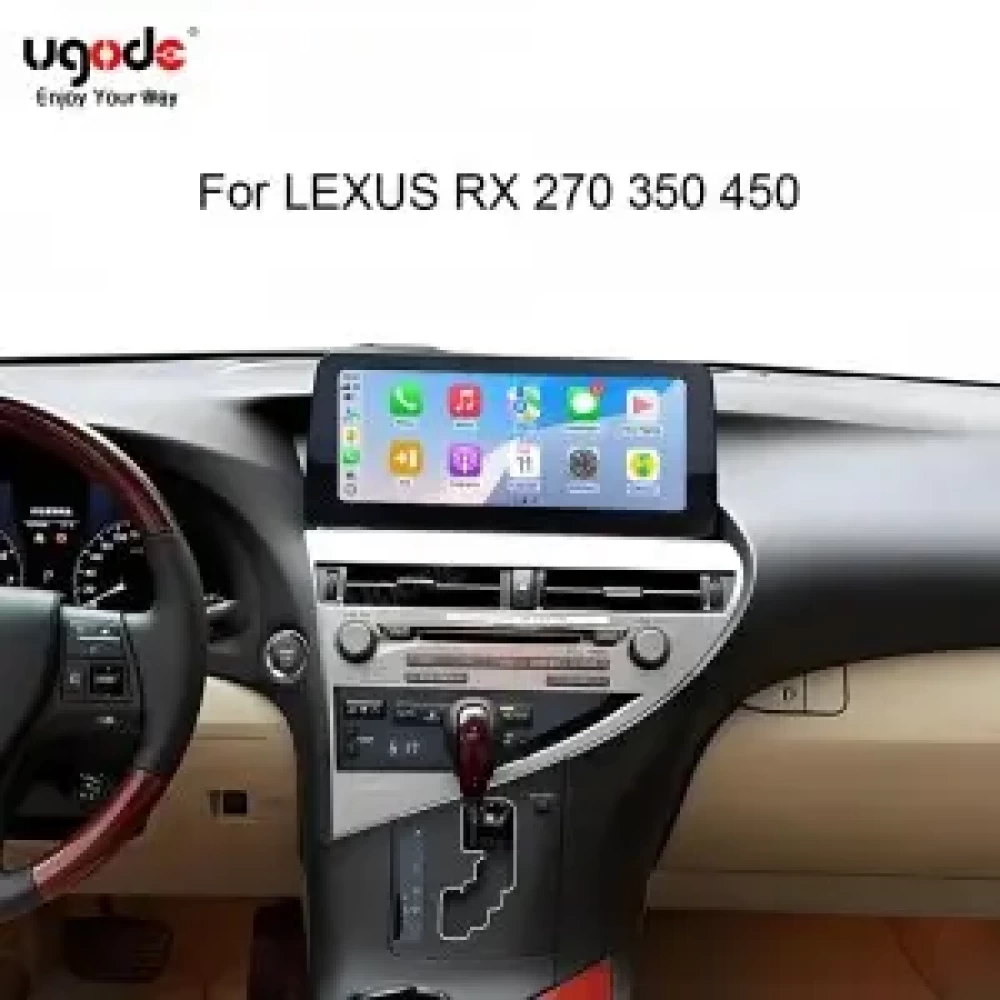 Lexus RX350 12.3 inch - CarPlay - Android - GPS Navigasyon - Multimedya Ekran 2012-2014