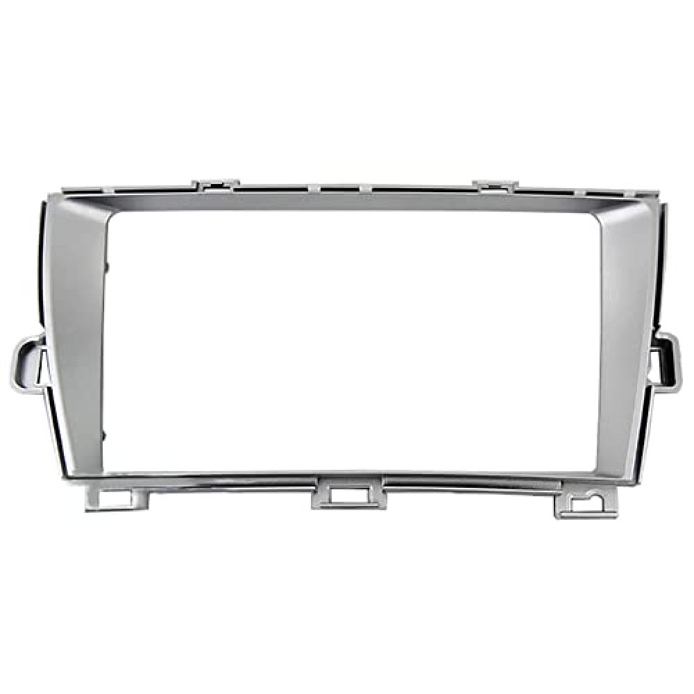 Toyota Prius ZVW30/35 2009-2016 Multimedya Çerçeve Seti (Sol Direksiyon) Gümüş (Silver) 7 ve 9 inç Android Uyumlu