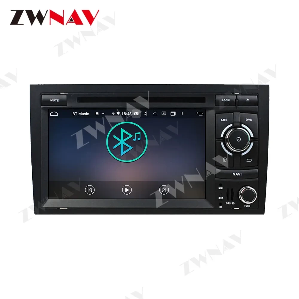 Audi A4 B6 & B7 (2002-2008) Android 14.0 Kablosuz CarPlay & Multimedya Sistemi