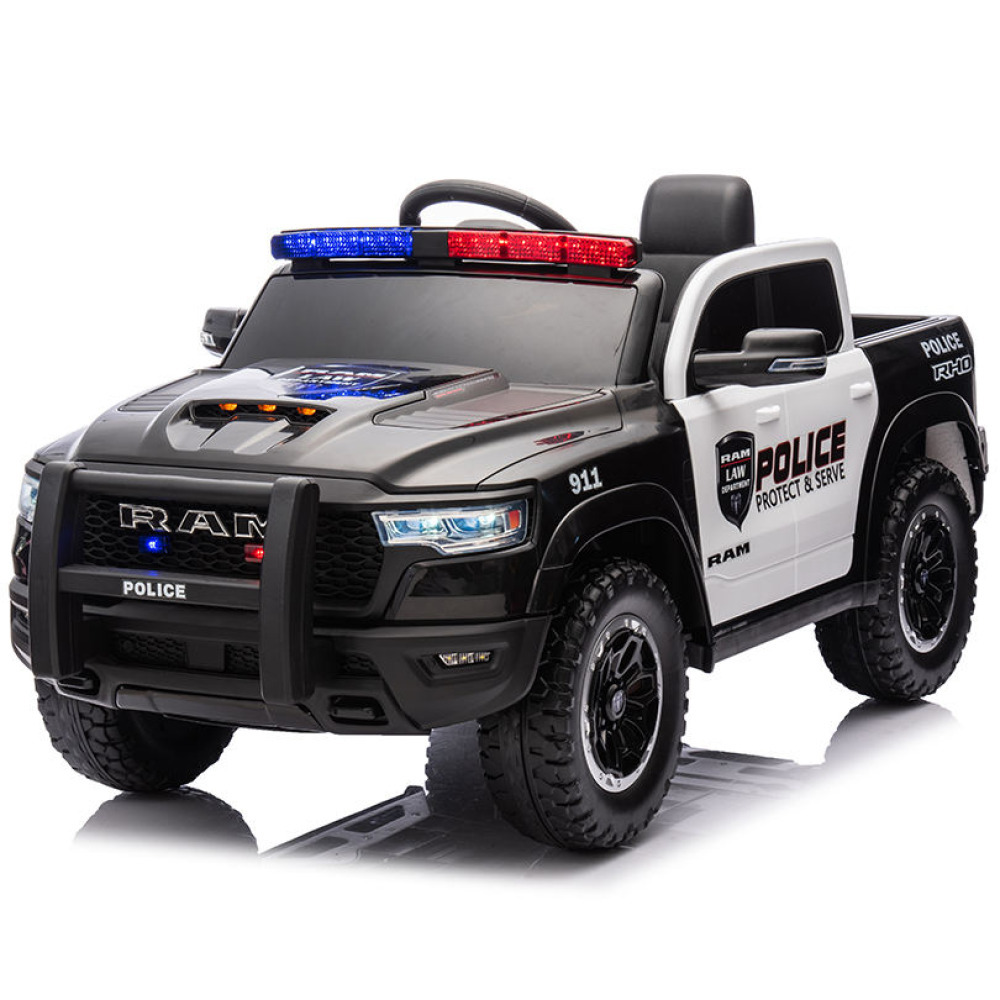 RAM 1500 RHO Polis Özel Harekat Lisanslı 12V Uzaktan Kumandalı Akülü Super Truck