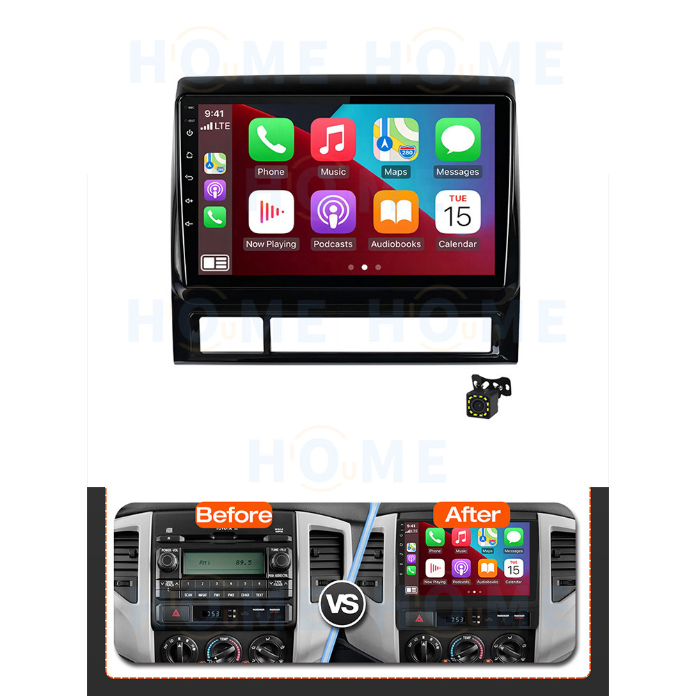 Toyota Hilux 9 inch Android 14 - CarPlay - Android - GPS Navigasyon - Multimedya Ekran 2006-2014