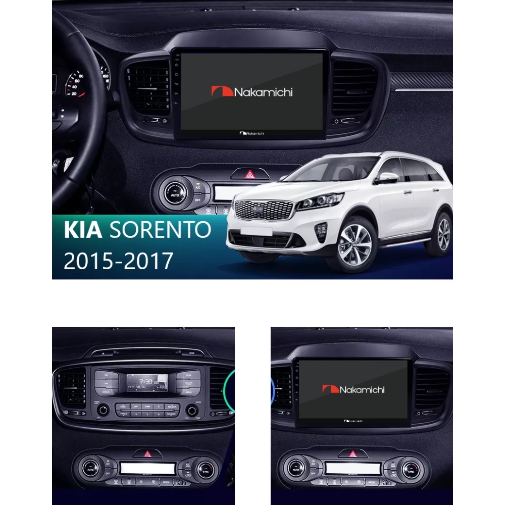 Kia Sorento (2015-2017) | Android Multimedya Navigasyon Sistemi (2GB RAM / 32GB ROM)
