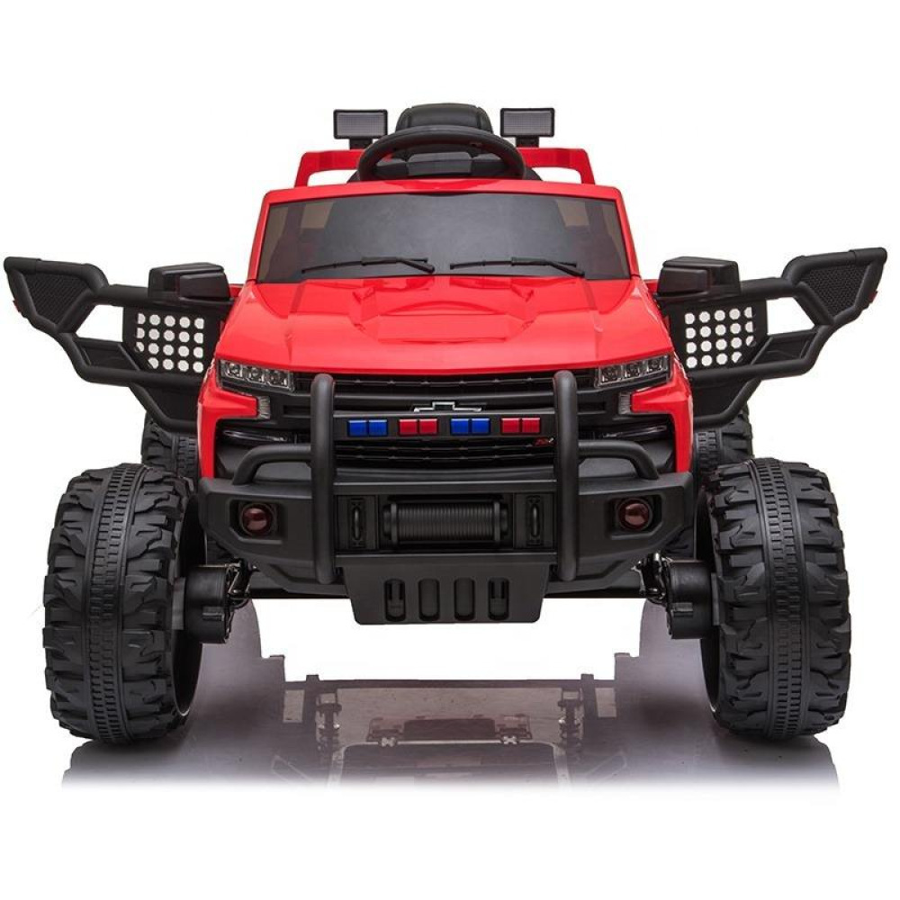 12V Licensed Chevrolet Silverado HD - Orijinal Lisanslı, Geniş İç Hacimli, Açılır Arka Bagaj Kapaklı, 4 Motorlu ve Uzaktan Kumandalı Premium Akülü Pick-Up