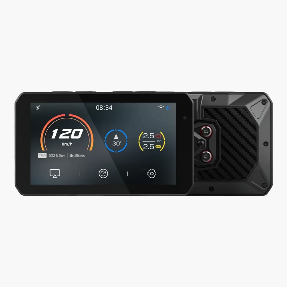 Chigee AIO-5 Play Akıllı Motosiklet Multimedya ve Bilgi Sistemi
