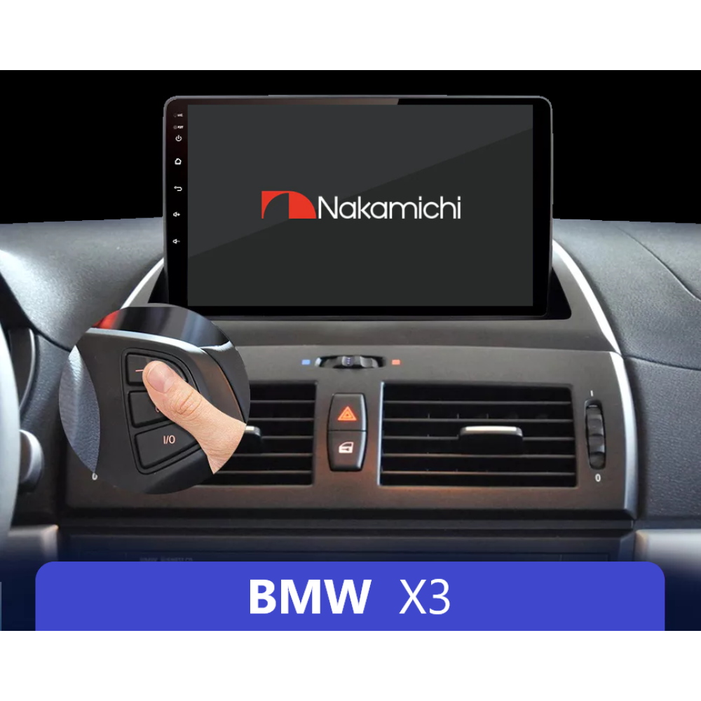BMW X3 (2004-2009) Uyumlu Android Multimedya Navigasyon Sistemi