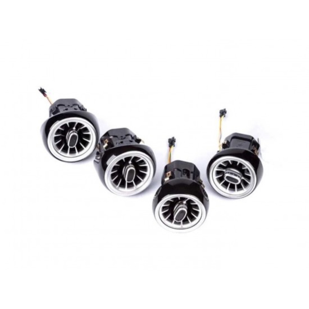 Mercedes W464 G Kasa G63 G500 G400d Serisi 64 Renk Ambiyans Atmosfer Ön Air Vent RGB Led Işık Aydınlatmalı Havalandırma Menfez Seti 2018 2019 2020 2021 2022 2023 2024