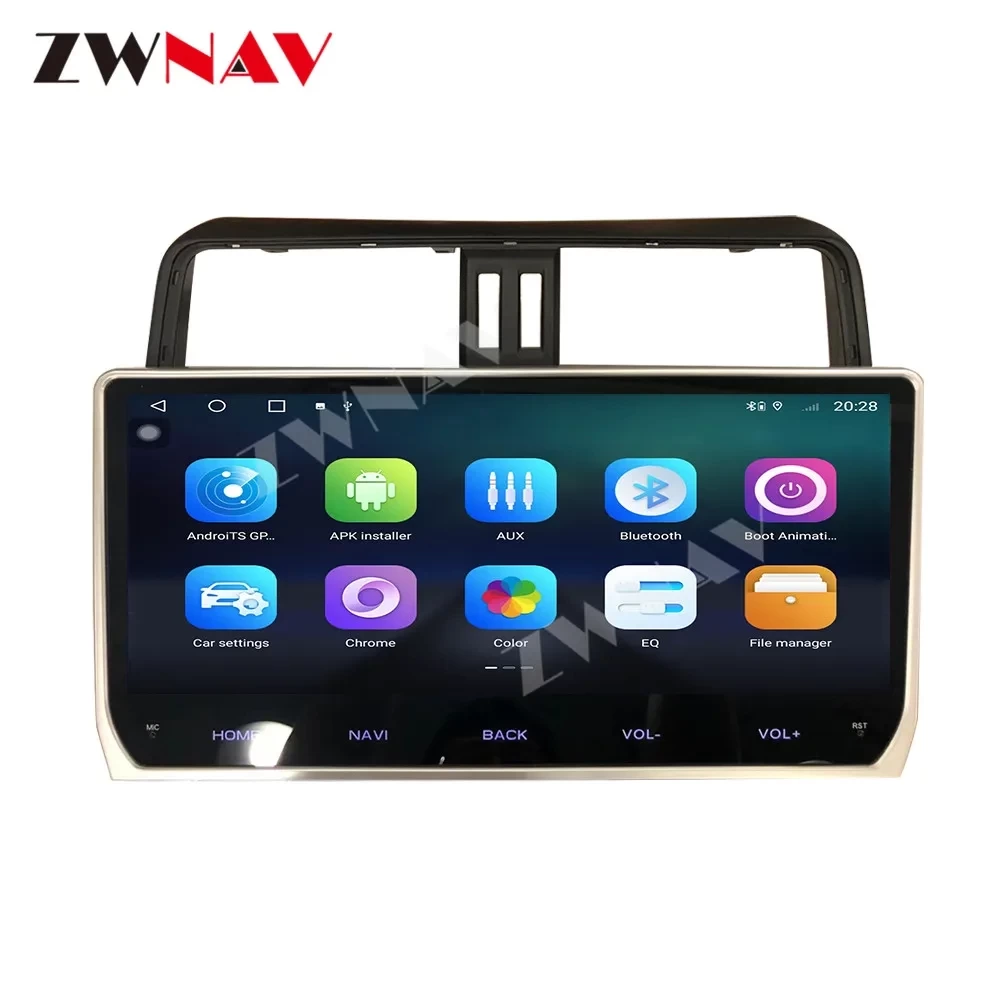 Toyota Land Cruiser Prado 150 (2018-2023) 360 Derece Kamera Destekli Android Multimedya ve Navigasyon Sistemi