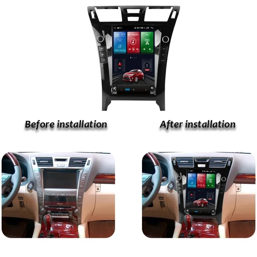 Lexus LS460 / LS600 (2006-2011) 6+128GB Android 11.0 Multimedya Sistemi