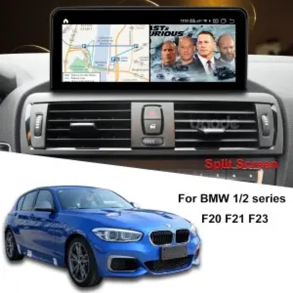 BMW 1 Serisi 12.3 inch - CarPlay - Android - GPS Navigasyon - Multimedya Ekran 
