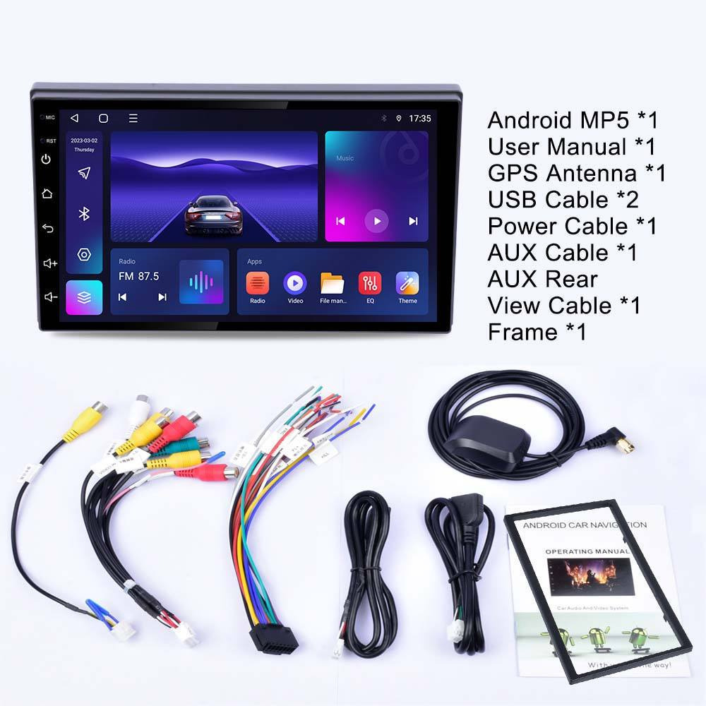 7/9/10 inç Android 12 Universal  Hayalet Ekran Gösterge