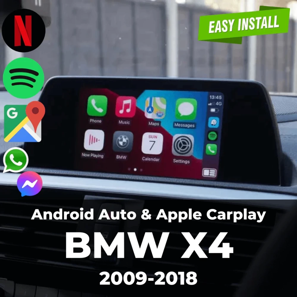BMW X4 Apple Carplay ve Android Upgrade Modül 2009-2018