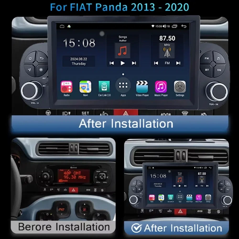 Fiat Panda Android Multimedya Sistemi (2013–2020)