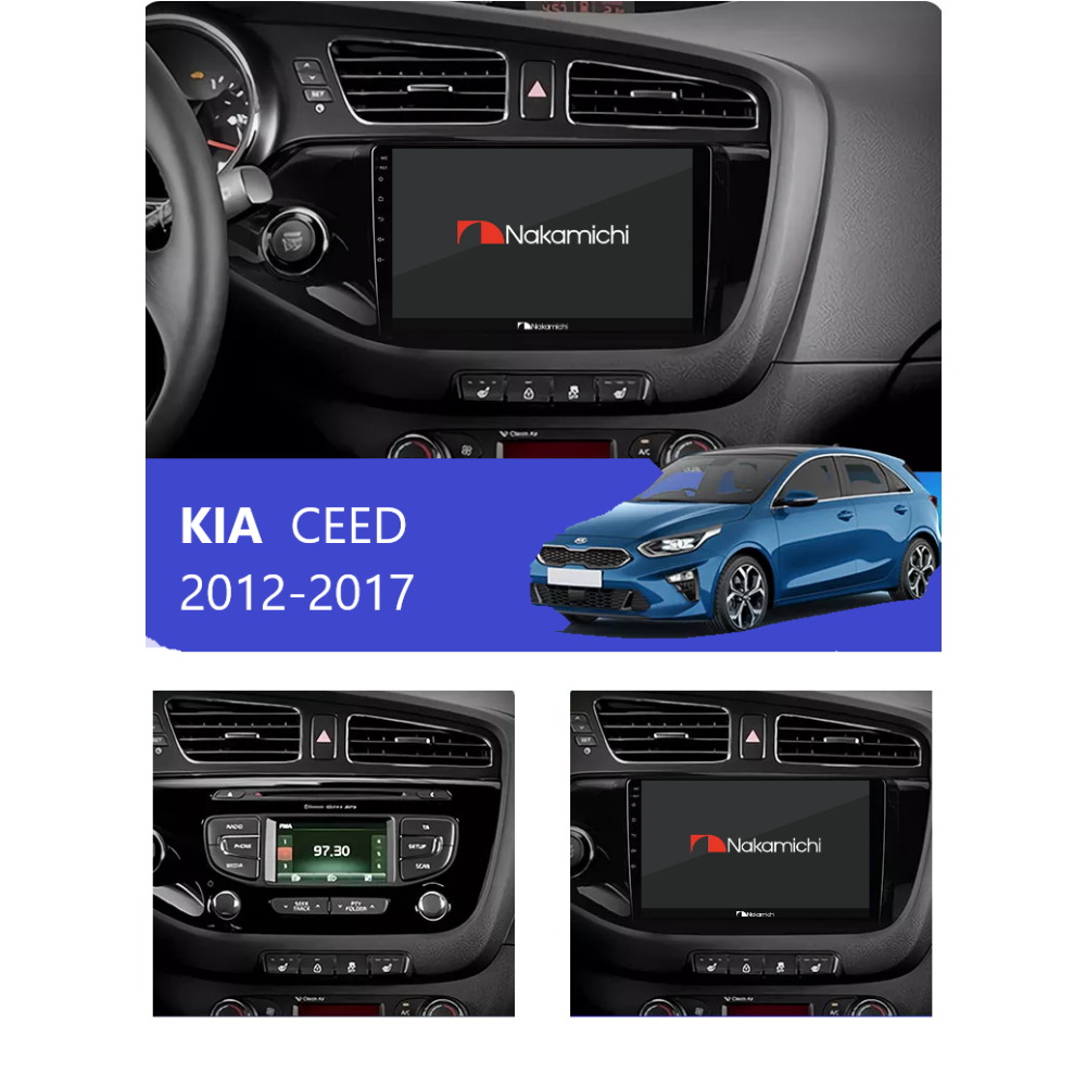 Kia Ceed (2012-2017) | Android Multimedya Navigasyon Sistemi (2GB RAM / 32GB ROM)