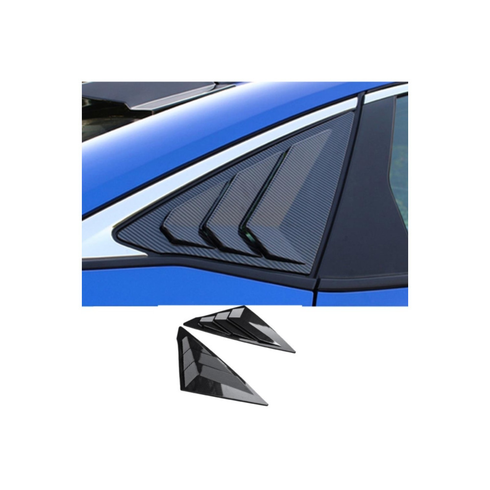 Honda Civic İçin Uyumlu Kelebek Cam Kaplama Piano Black 2022