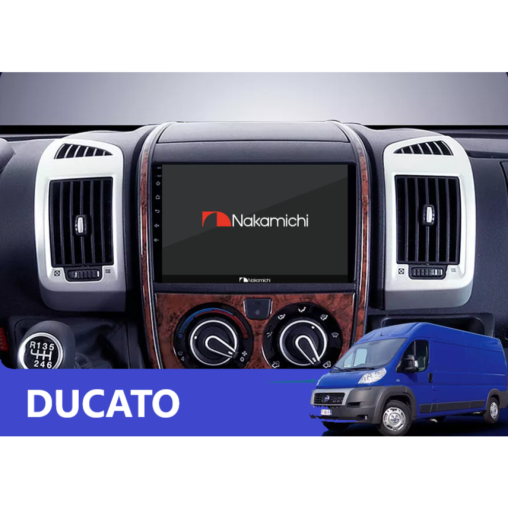 Fiat Ducato (2006-2022) Uyumlu Android Multimedya Navigasyon Sistemi