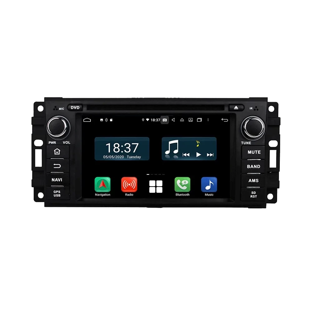 Jeep Universal Serisi Android 14 Kablosuz CarPlay Multimedya Ekran Navigasyon Sistemi