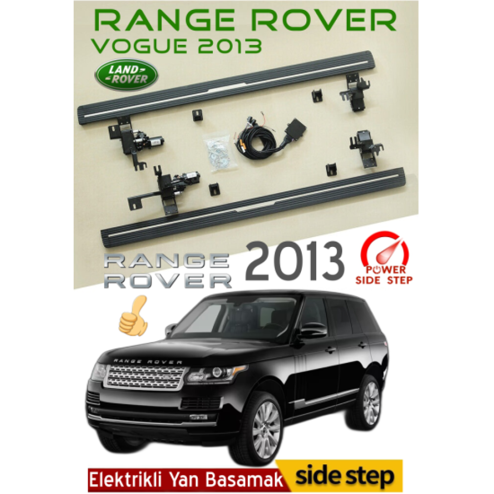 Range Rover Vogue Otomatik Elektrikli Yan Basamak 2013