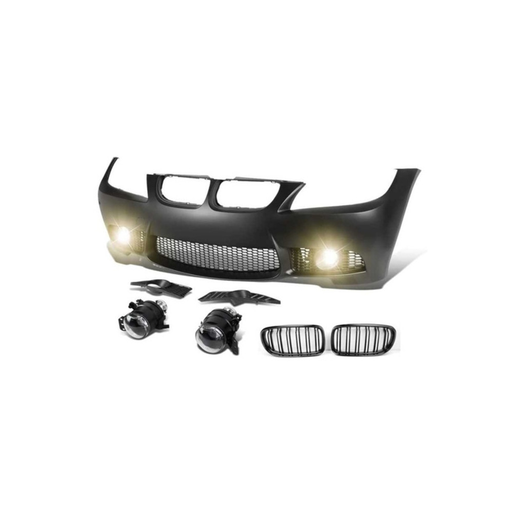 Bmw 3 Serisi E90 İçin Uyumlu M3 Ön Tampon ve Panjur Seti 2005-2008