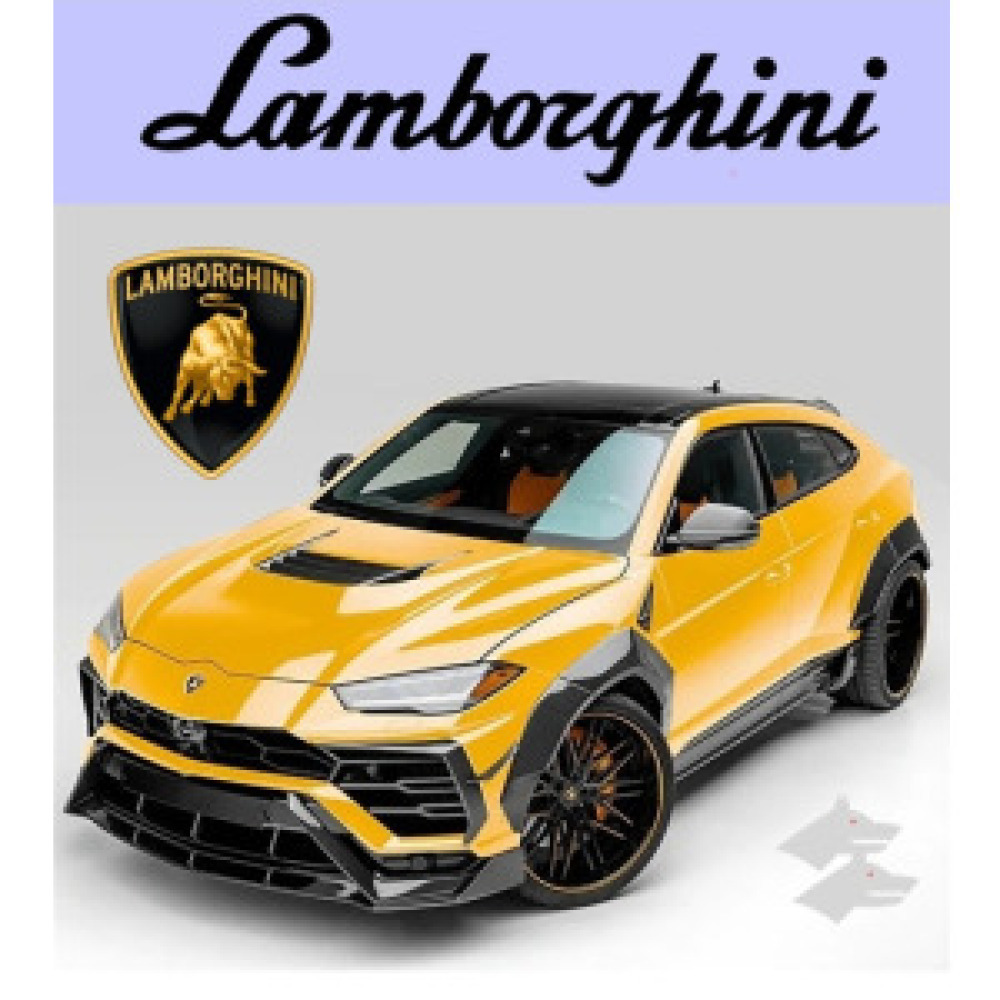 GrayWolf VORS URUS Dry Carbon Fiber Aerokit | Lamborghini URUS Dry Carbon Fiber Body Kit | URUS 2019-2023 Lip Spoiler Parts