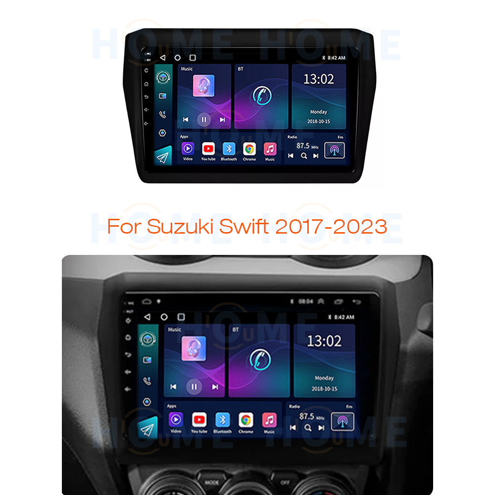 Suzuki Swift 5 Android 14 - CarPlay - Android - GPS Navigasyon - Multimedya Ekran 2017 - 2023