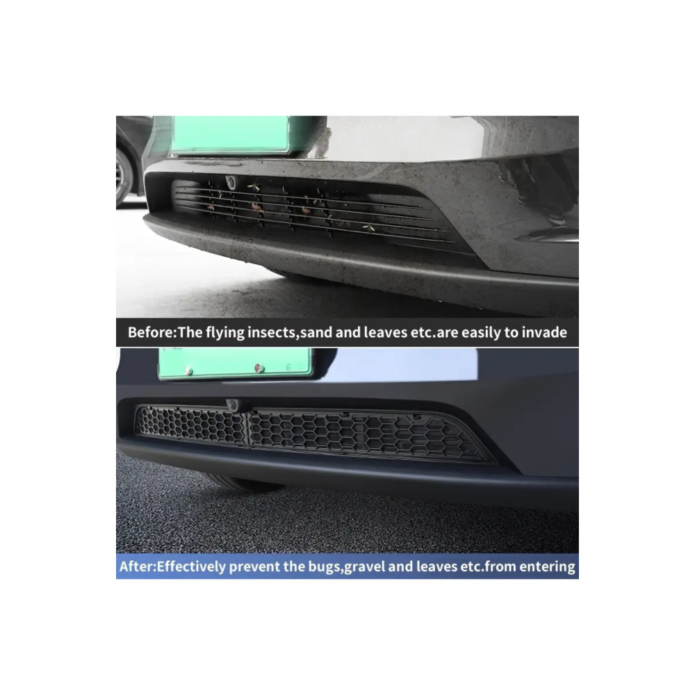 TESLA MODEL Y JUNİPER İÇİN UYUMLU ALT IZGARA PETEK MODEL ÇERÇEVE TELLİ VERSİYON