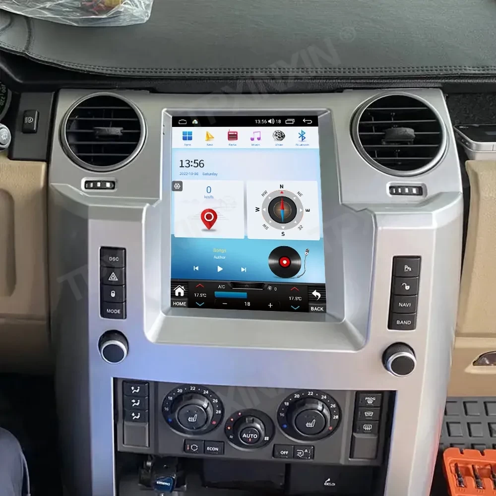 Land Rover Discovery 3 (2004+) 12.1 inç Android 12.0 Tesla Style Dikey Multimedya Sistemi