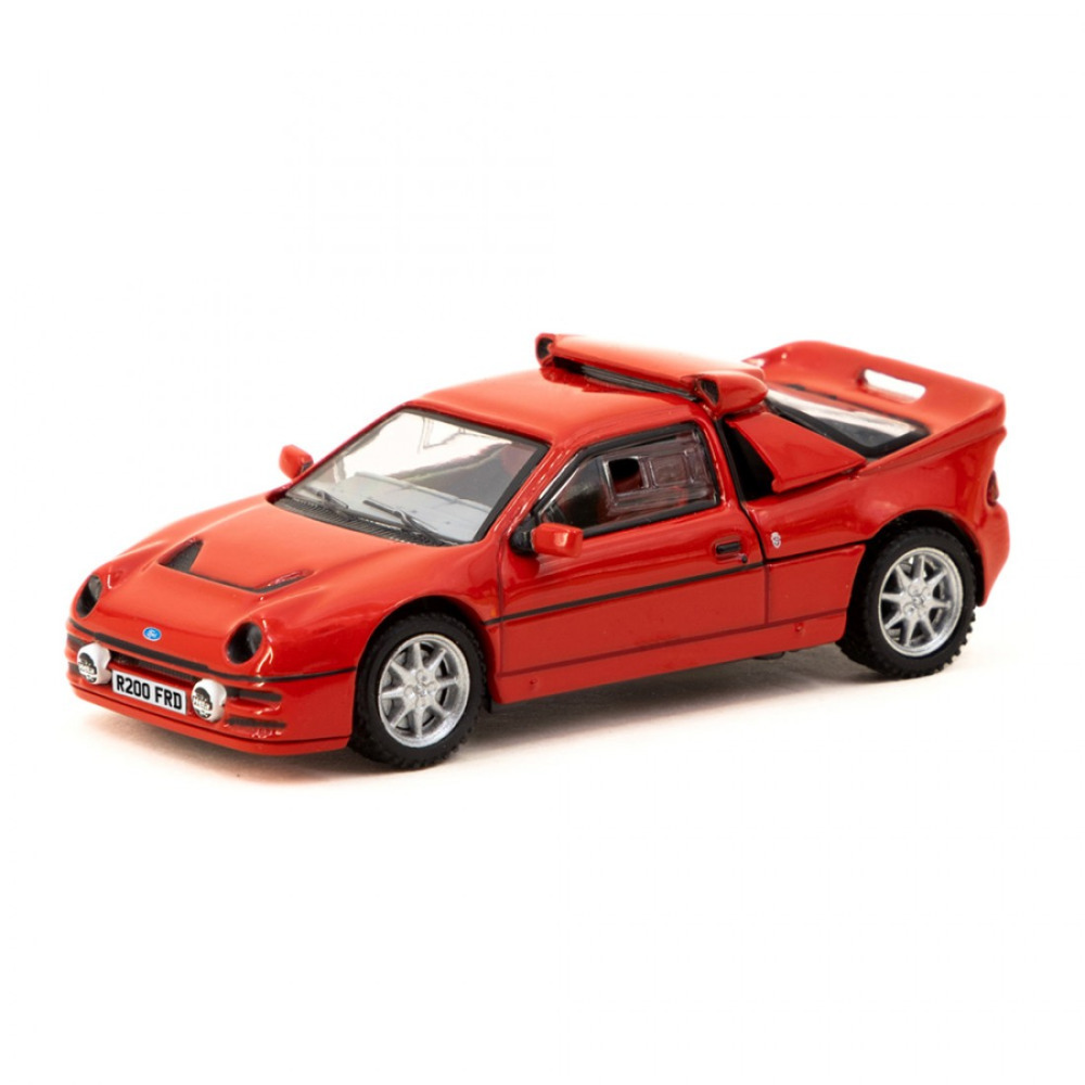 Tarmac Works 1/64 Ford RS200 Red B Grubu Ralli Efsanesi Sokaklarda