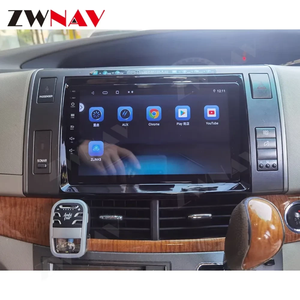 Toyota Previa 3 / Estima (XR50) 2006-2019 İçin 8+256GB Android 12.0 Multimedya Sistemi