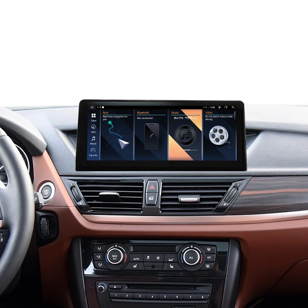 BMW X1 (2009-2010-2011-2012-2013-2014-2015) E84 Kasa iDrive Sistem 10.25 İnç Android Multimedya & Navigasyon Sistemi