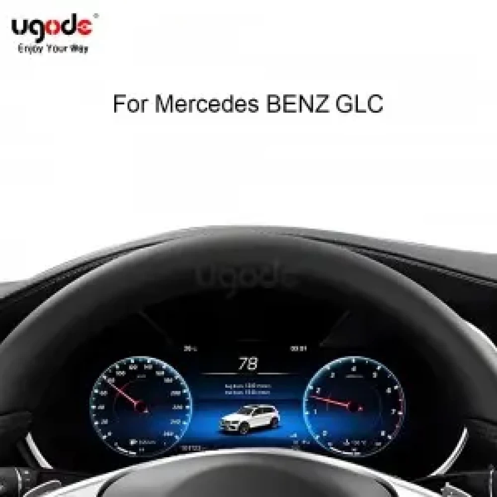 Mercedes Benz W205 GLC 12.3 inç Hayalet Ekran LCD Dijital Hız Göstergesi Paneli 2014 2015 2016 2017 2018