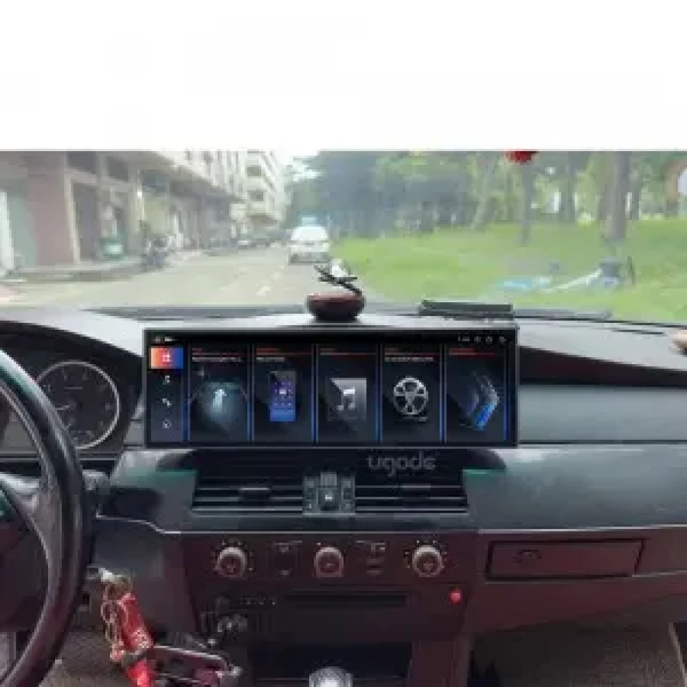 BMW 5 Serisi E60 14.9 inch - CarPlay - Android - GPS Navigasyon - Multimedya Ekran 2003-2010  