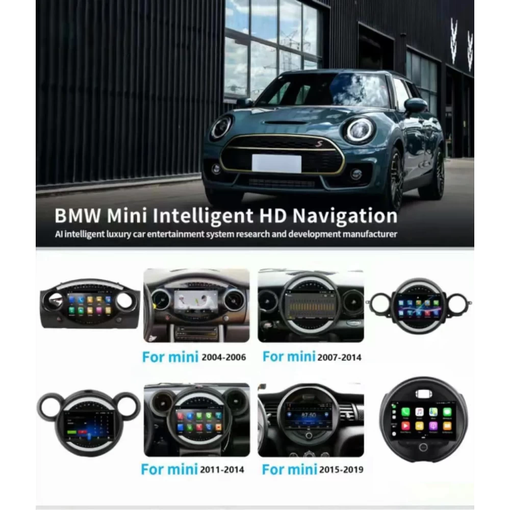 MINI Cooper R56 / R60 / R51 (2006-2014) İçin Android 13.0 Multimedya Sistemi
