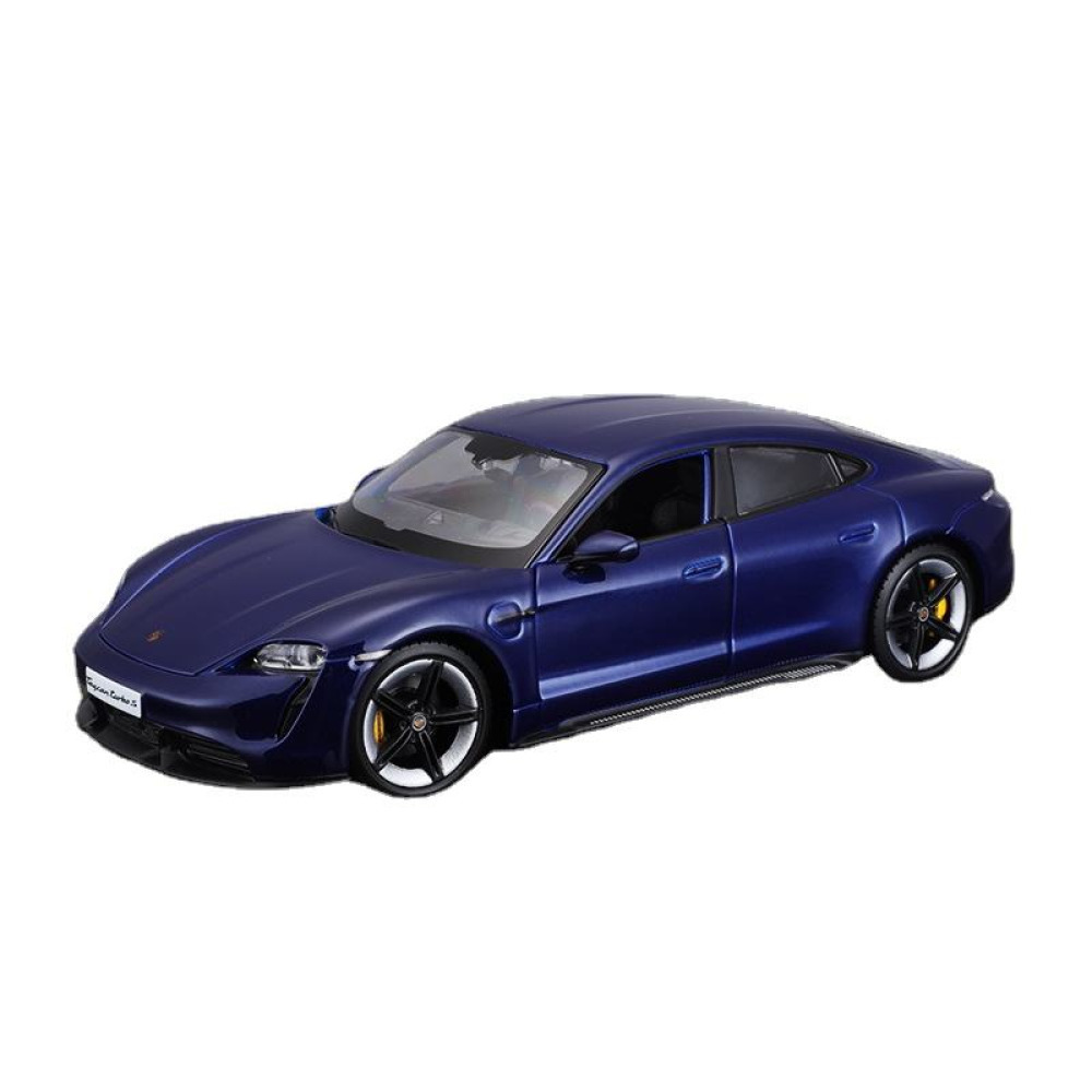 Bburago 1/24 Porsche Taycan Turbo S Diecast Elektrikli Performansın ve Fütüristik Tasarımın Zirvesi