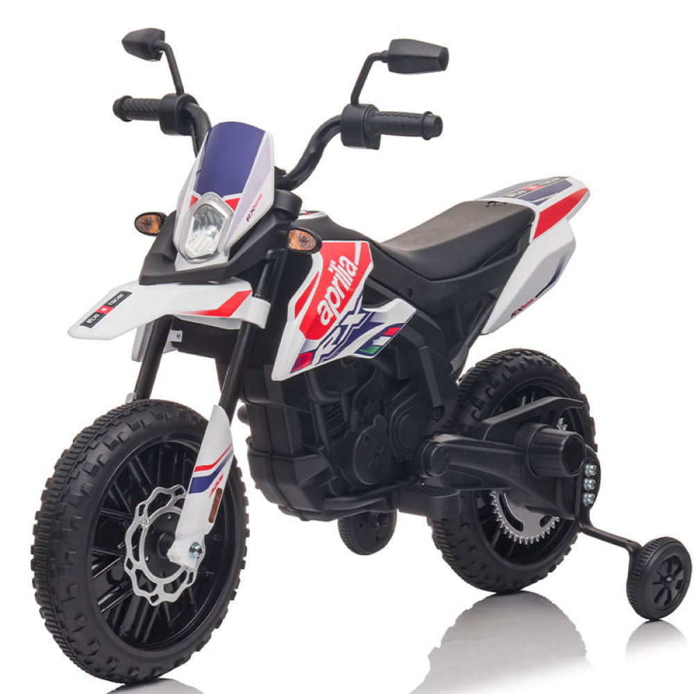 Aprilia RX-Enduro 12V Yüksek Çamurluklu İnce Gövdeli Arazi Tipi 12V Çift Motorlu Akülü Motor