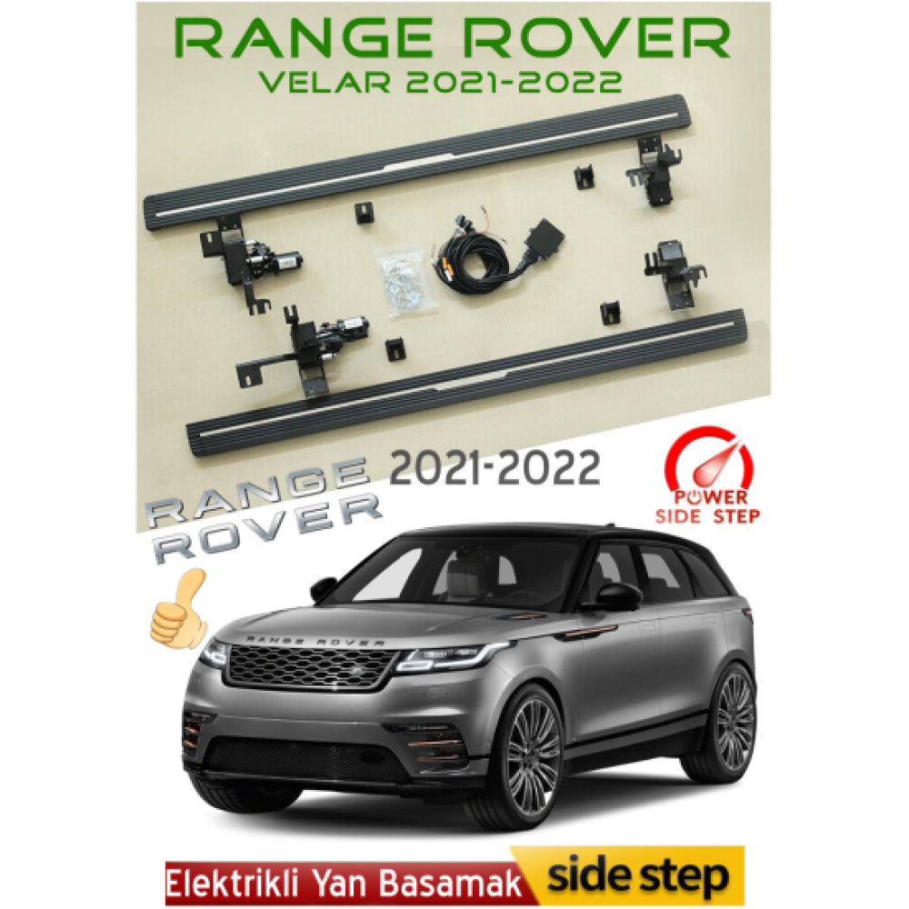 Range Rover Velar 2021-2022 Otomatik Elektrikli Yan Basamak