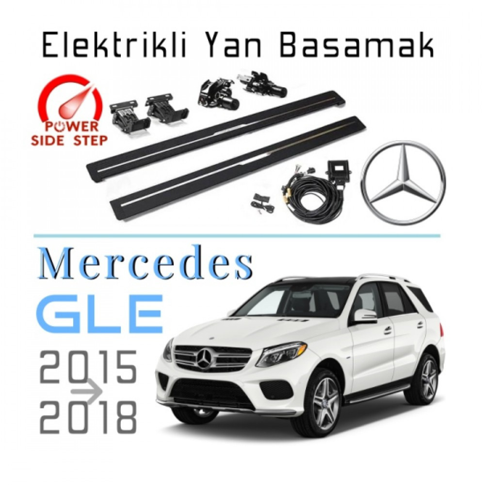 Mercedes Benz W166 GLE 2015-2018 Otomatik Elektrikli Yan Basamak