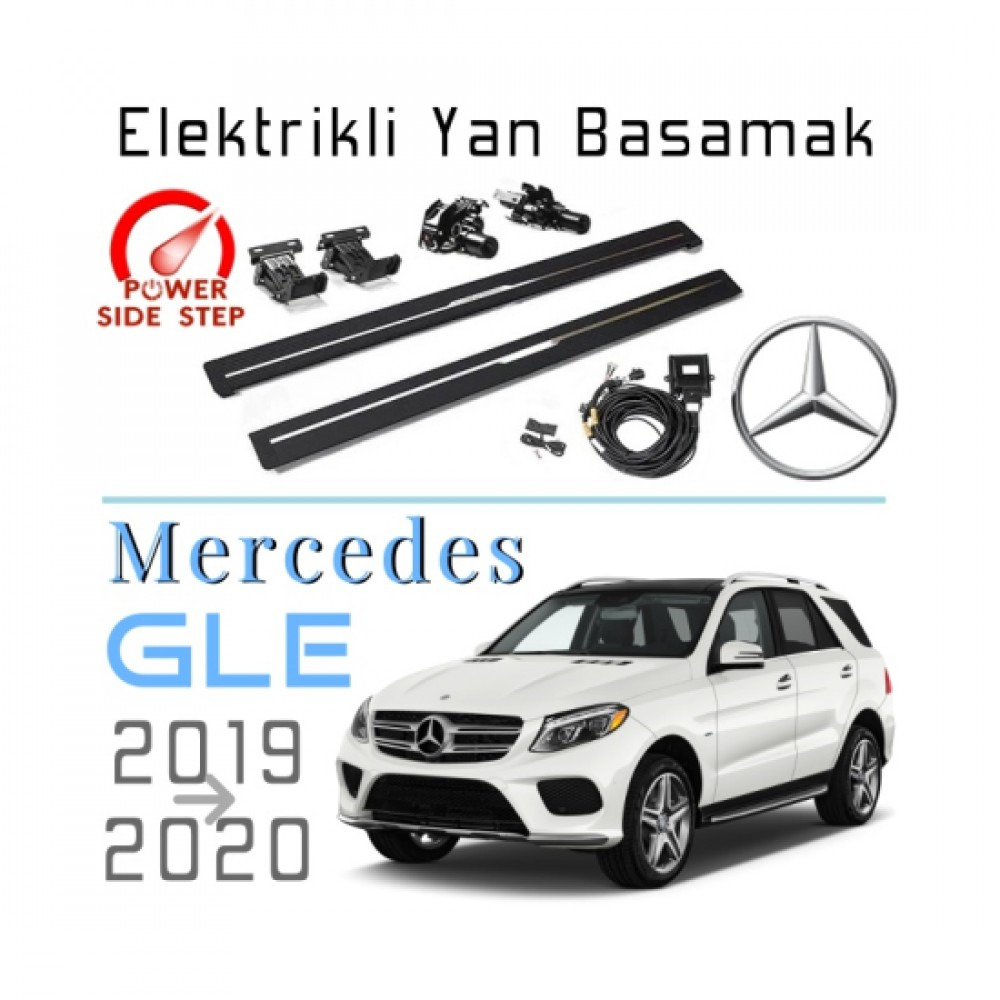 Mercedes Benz W167 GLE 2019-2020 Otomatik Elektrikli Yan Basamak