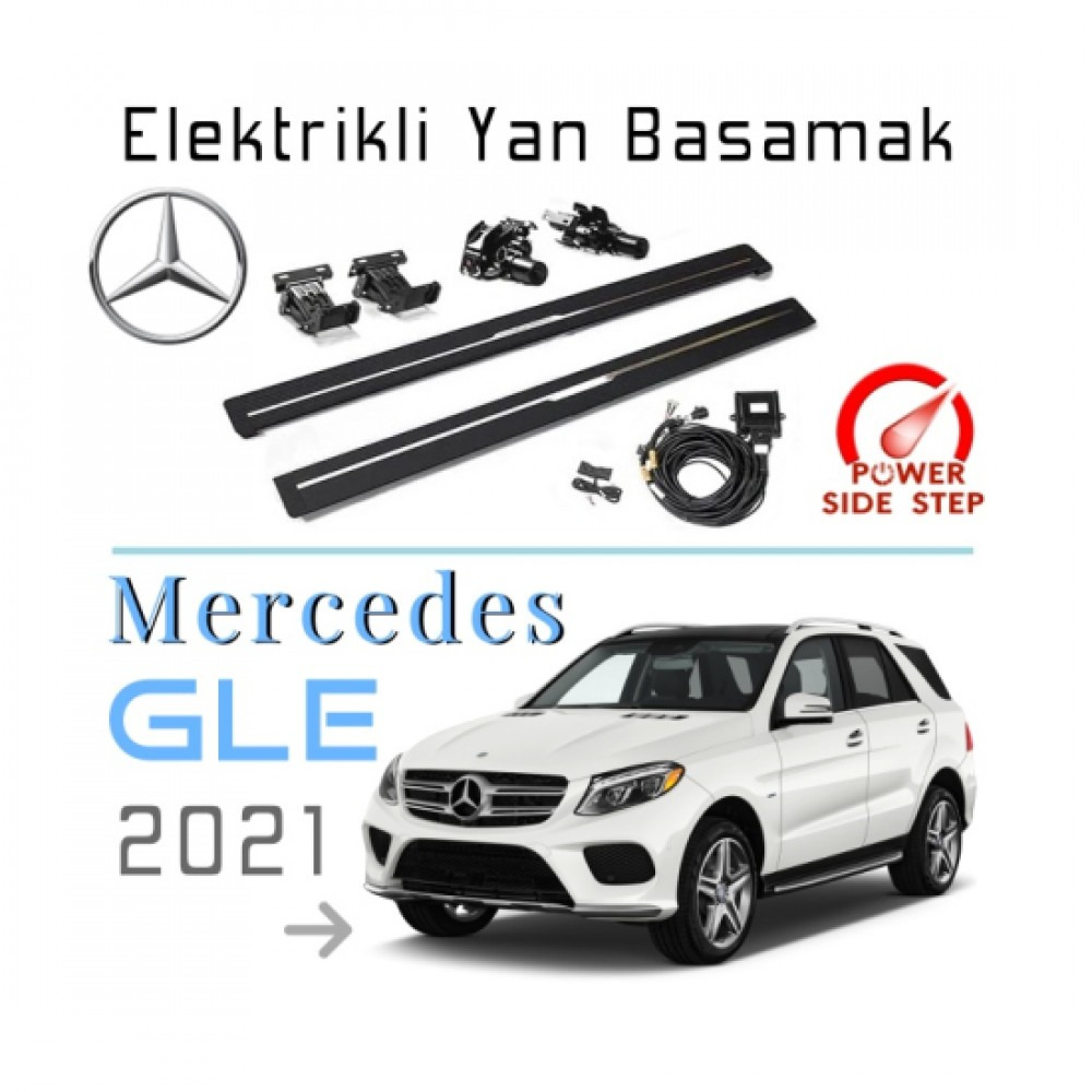 Mercedes Benz W167 GLE 2021 Otomatik Elektrikli Yan Basamak 