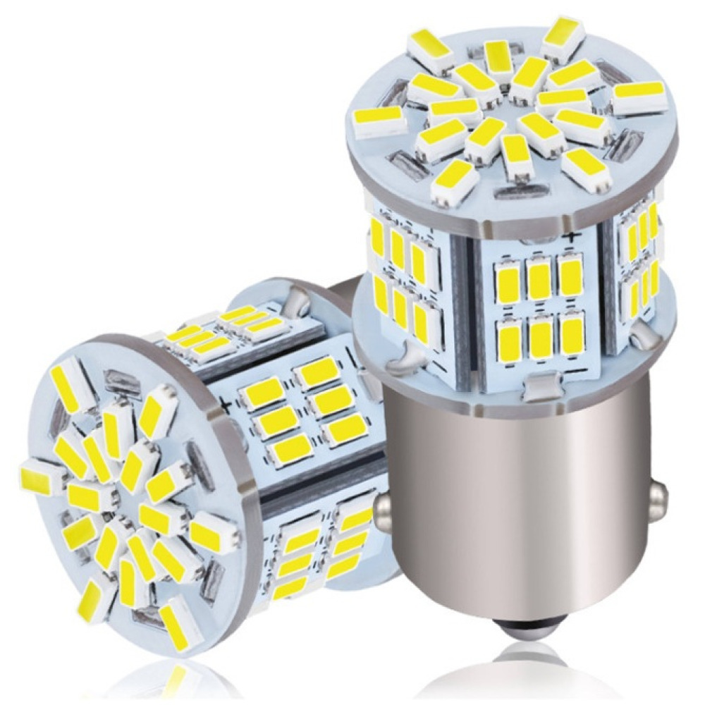 1156-3014-54W Uyumlu Araç Ampulü LED Fren ve Sinyal Lambası-Yüksek Parlaklık