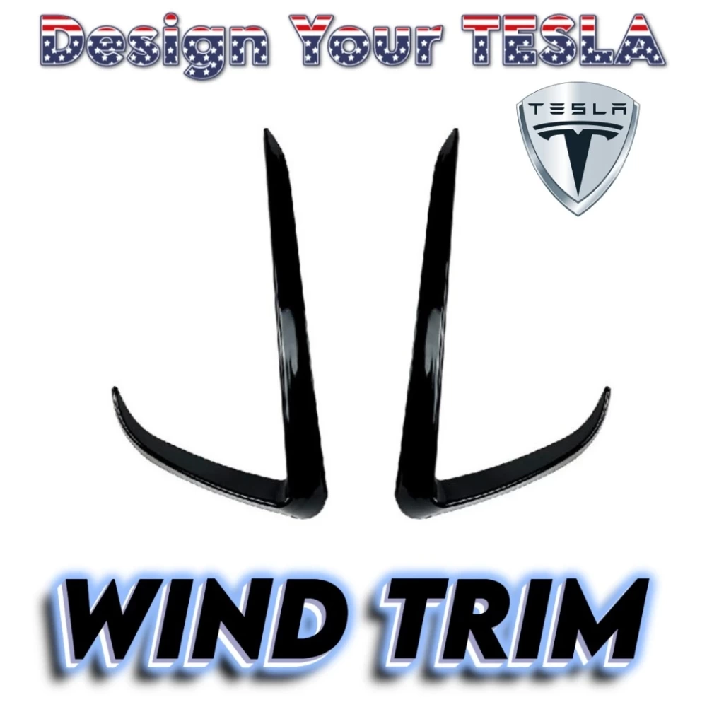 Tesla Model Y 2019–2025 Sis Farları Aydınlatma Koruması Spoyler Kaş Rüzgar Bıçağı-Trim  